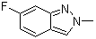 CAS # 348-39-0, 6-Fluoro-2-methyl-2H-indazole