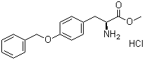 structure of CAS# 34805-17-9, O-Benzyl-L-tyrosine methyl ester hydrochloride