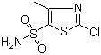 2-氯-4-甲基噻唑-5-磺酰胺分子结构 (CAS 348086-67-9)