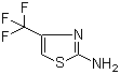 structure of CAS# 349-49-5, 2-氨基-4-三氟甲基-1,3-噻唑