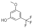 structure of CAS# 349-56-4, 3-甲氧基-5-(三氟甲基)苯酚