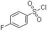 structure of CAS# 349-88-2, 4-氟苯磺酰氯