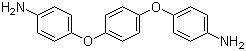 1,4-双(4-氨基苯氧基)苯分子结构 (CAS 3491-12-1)