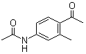 structure of CAS# 34956-31-5, 4'-乙酰氨基-2'-甲基苯乙酮