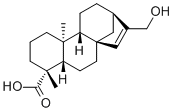 ent-17-羟基-等效-贝壳杉-15-烯-19-酸分子结构 (CAS 35030-38-7)