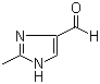 2-甲基咪唑-4-甲醛分子结构 (CAS 35034-22-1)