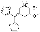 structure of CAS# 35035-05-3, Timepidium bromide