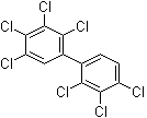 structure of CAS# 35065-30-6, 2,2',3,3',4,4',5-七氯-1,1'-联苯