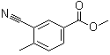 structure of CAS# 35066-32-1, 3-氰基-4-甲基苯甲酸甲酯