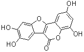 structure of CAS# 350681-33-3, Isodemethylwedelolactone