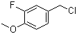 structure of CAS# 351-52-0, 3-氟-4-甲氧基苄氯