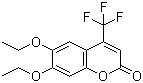 CAS # 351002-66-9, 6,7-Diethoxy-4-(trifluoromethyl)coumarin