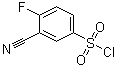 CAS 登录号：351003-23-1, 4-氟-3-氰基苯磺酰氯