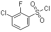 CAS 登录号：351003-48-0, 3-氯-2-氟苯磺酰氯