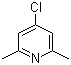 structure of CAS# 3512-75-2, 4-Chloro-2,6-dimethylpyridine