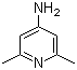 2,6-二甲基-4-氨基吡啶分子结构 (CAS 3512-80-9)