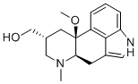 10-甲氧基-6-甲基麦角灵-8beta-甲醇分子结构 (CAS 35121-60-9)