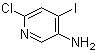 structure of CAS# 351227-42-4, 6-氯-4-碘吡啶-3-胺