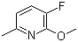 3-氟-2-甲氧基-6-甲基吡啶分子结构 (CAS 351410-62-3)