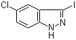 5-氯-3-碘-1H-吲唑分子结构 (CAS 351456-45-6)