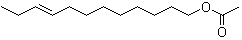 structure of CAS# 35148-19-7, (E)-9-十二碳烯-1-醇乙酸酯