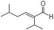 structure of CAS# 35158-25-9, 2-Isopropyl-5-methyl-2-hexenal