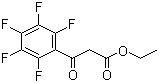 structure of CAS# 3516-87-8, 五氟苯甲酰乙酸乙酯