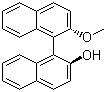 structure of CAS# 35193-69-2, (S)-2'-甲氧基-[1,1']联萘-2-醇