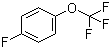 structure of CAS# 352-67-0, 4-(Trifluoromethoxy)fluorobenzene