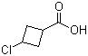 3-氯环丁烷羧酸分子结构 (CAS 35207-71-7)