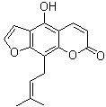 CAS 登录号：35214-83-6, Alloisoimperatorin, 5-羟基-8-(3'-甲基-2'-丁烯基)呋喃香豆素