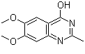 structure of CAS# 35241-23-7, 6,7-二甲氧基-2-甲基喹唑啉-4-醇
