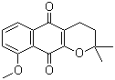 9-甲氧基-alpha-拉帕醌分子结构 (CAS 35241-80-6)