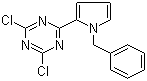 CAS 登录号：35252-49-4, 2-(1-苄基-1H-吡咯-2-基)-4,6-二氯-1,3,5-三嗪