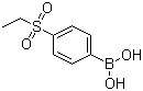 4-乙烷磺酰苯硼酸分子结构 (CAS 352530-24-6)