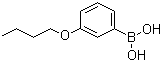 (3-丁氧基苯基)硼酸分子结构 (CAS 352534-81-7)
