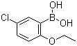 structure of CAS# 352534-86-2, 5-氯-2-乙氧基苯硼酸