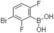 structure of CAS# 352535-84-3, 3-溴-2,6-二氟苯硼酸
