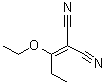 structure of CAS# 35260-96-9, (1-乙氧基亚丙基)丙二腈