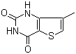 structure of CAS# 35265-81-7, 7-甲基噻吩并[3,2-d]嘧啶-2,4(1H,3H)-二酮