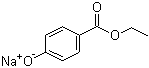structure of CAS# 35285-68-8, 尼泊金乙酯钠盐