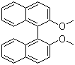 (R)-(+)-2,2'-二甲氧基-1,1'-联萘分子结构 (CAS 35294-28-1)