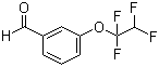 structure of CAS# 35295-35-3, 3-(1,1,2,2-四氟乙氧基)苯甲醛