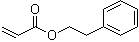 2-苯基乙基丙烯酸酯分子结构 (CAS 3530-36-7)