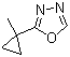 CAS # 353238-51-4, 2-(1-Methylcyclopropyl)-1,3,4-oxadiazole