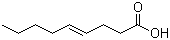 CAS # 35329-50-1, (E)-4-Nonenoic acid, trans-4-Nonenoic acid