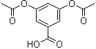 structure of CAS# 35354-29-1, 3,5-二乙酰氧基苯甲酸