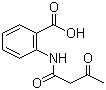 乙酰乙酰邻羧基苯胺分子结构 (CAS 35354-86-0)