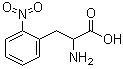 structure of CAS# 35378-63-3, 2-Nitro-DL-phenylalanine