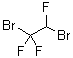 1,2-二溴-1,2,2-三氟乙烷分子结构 (CAS 354-04-1)